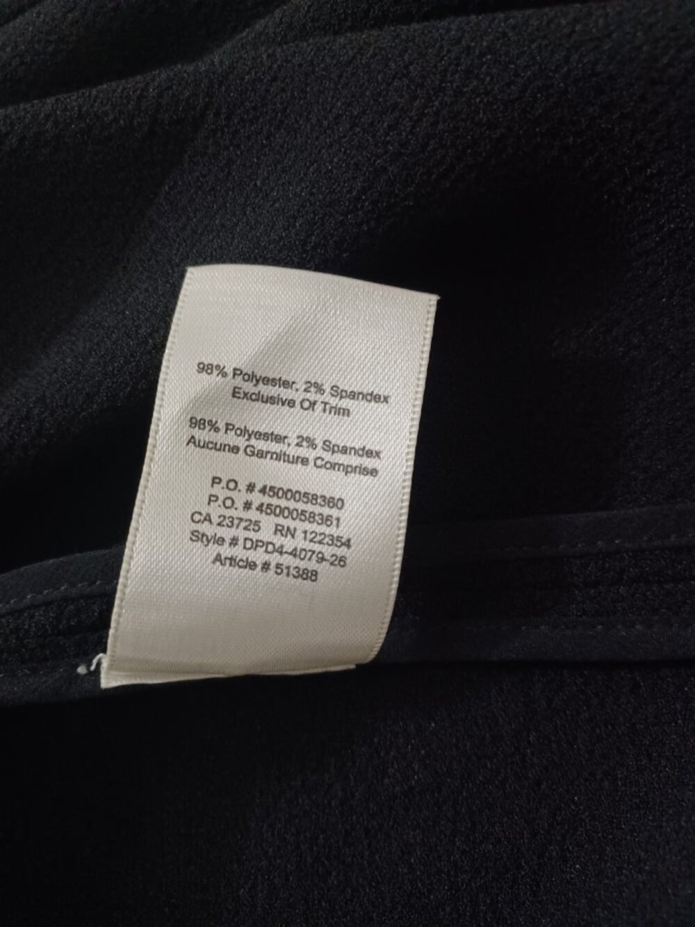 ARITZIA WILFRED CHEVALIER BLAZER LIGHTWEIGHT DRAPED OPEN FRONT BLACK SIZE 8 - Picture 12 of 15